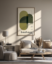 Bauhaus geometria verde