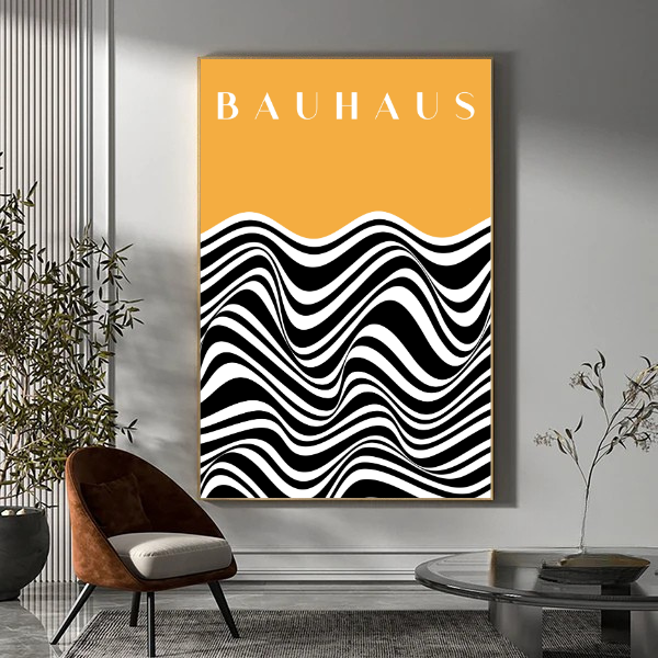 Bauhaus zebrato giallo
