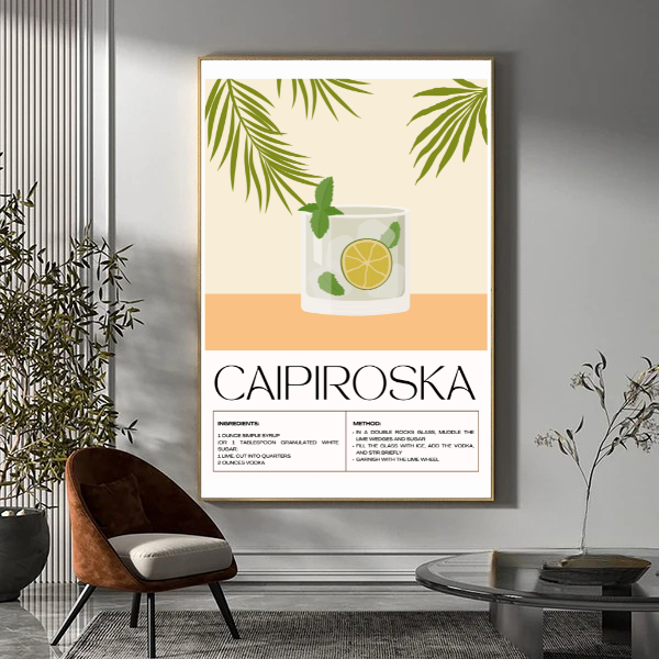 Caipiroska cocktail