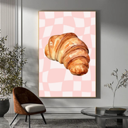 Chessboard brioche pink