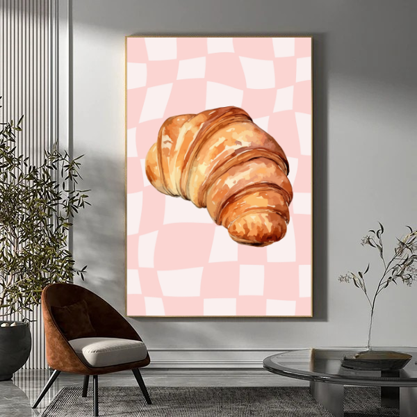 Chessboard brioche pink