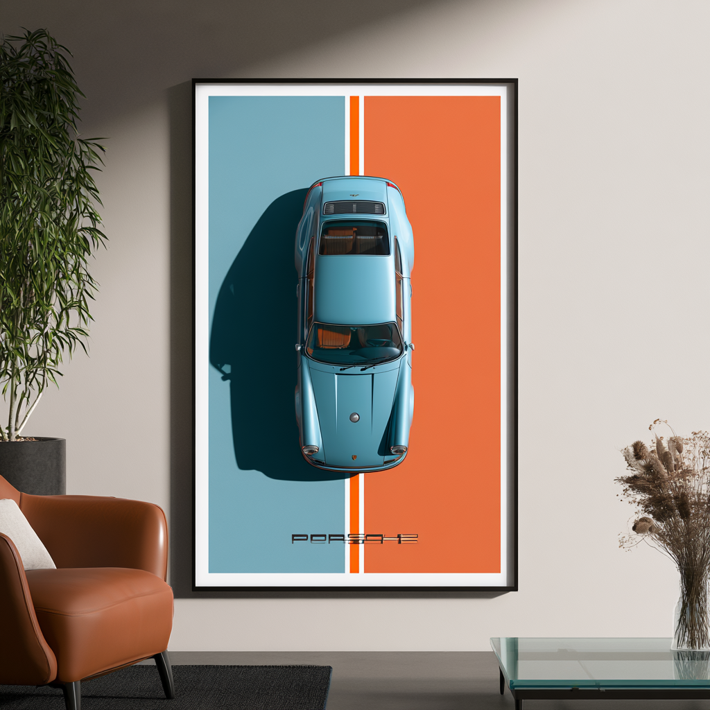 Minimalismo Porsche 911