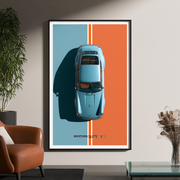 Minimalismo Porsche 911