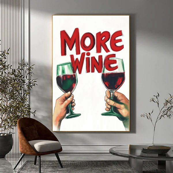 More wine