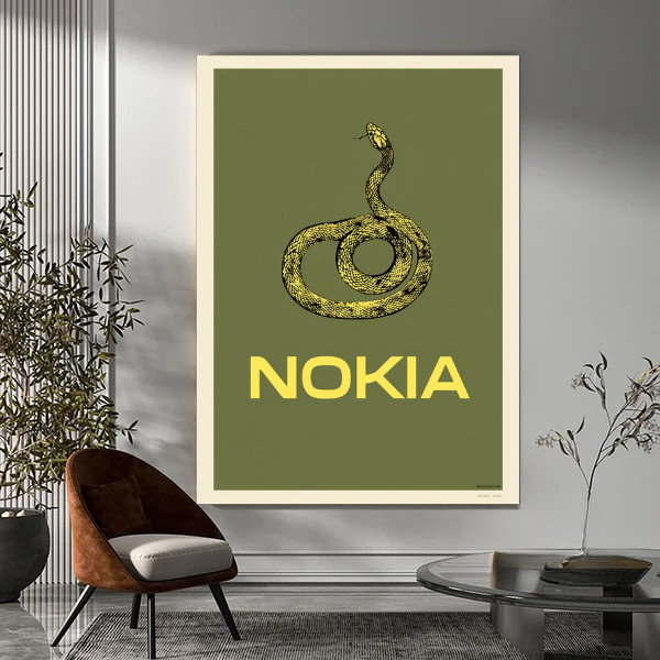 Nokia green snake
