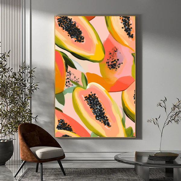 Papaya art