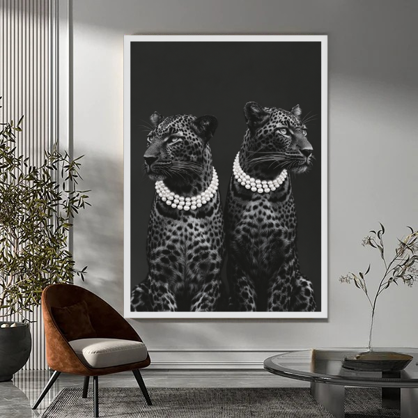 Pearl tiger black and white