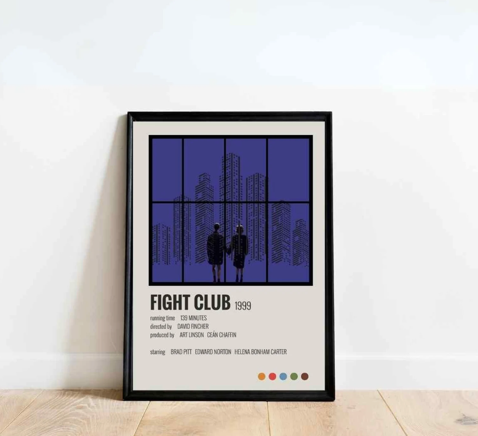 Fight Club Film blue