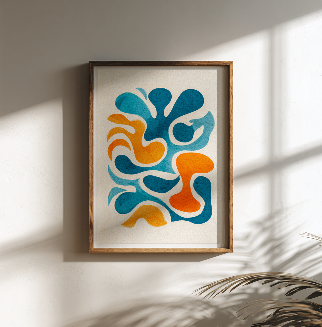 Splash astratto