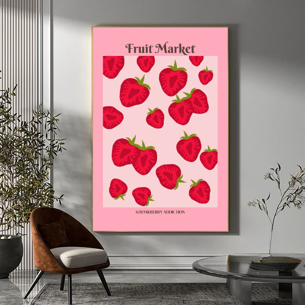 Strawberries market