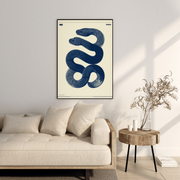 Blue snake