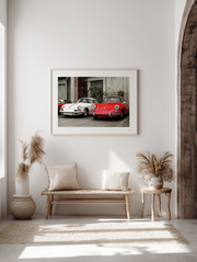 Porsche Rossa e Bianca