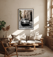 Poster Porsche in città