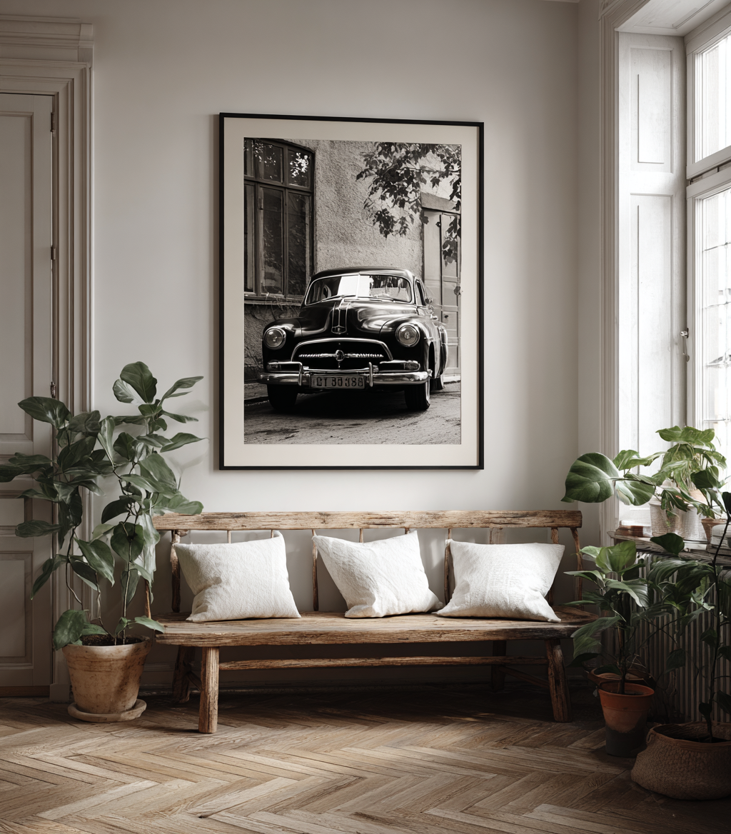 Poster 40s American Car