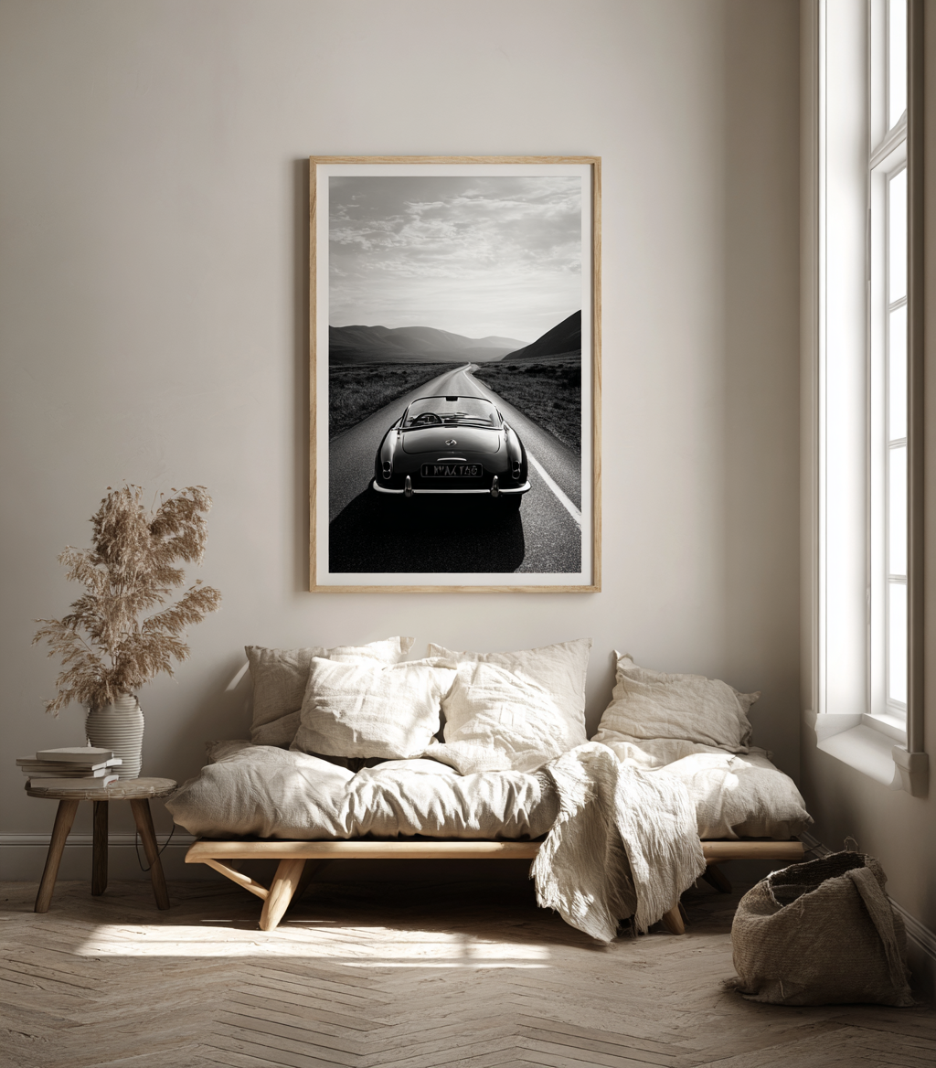 Poster Benz con orizzonte