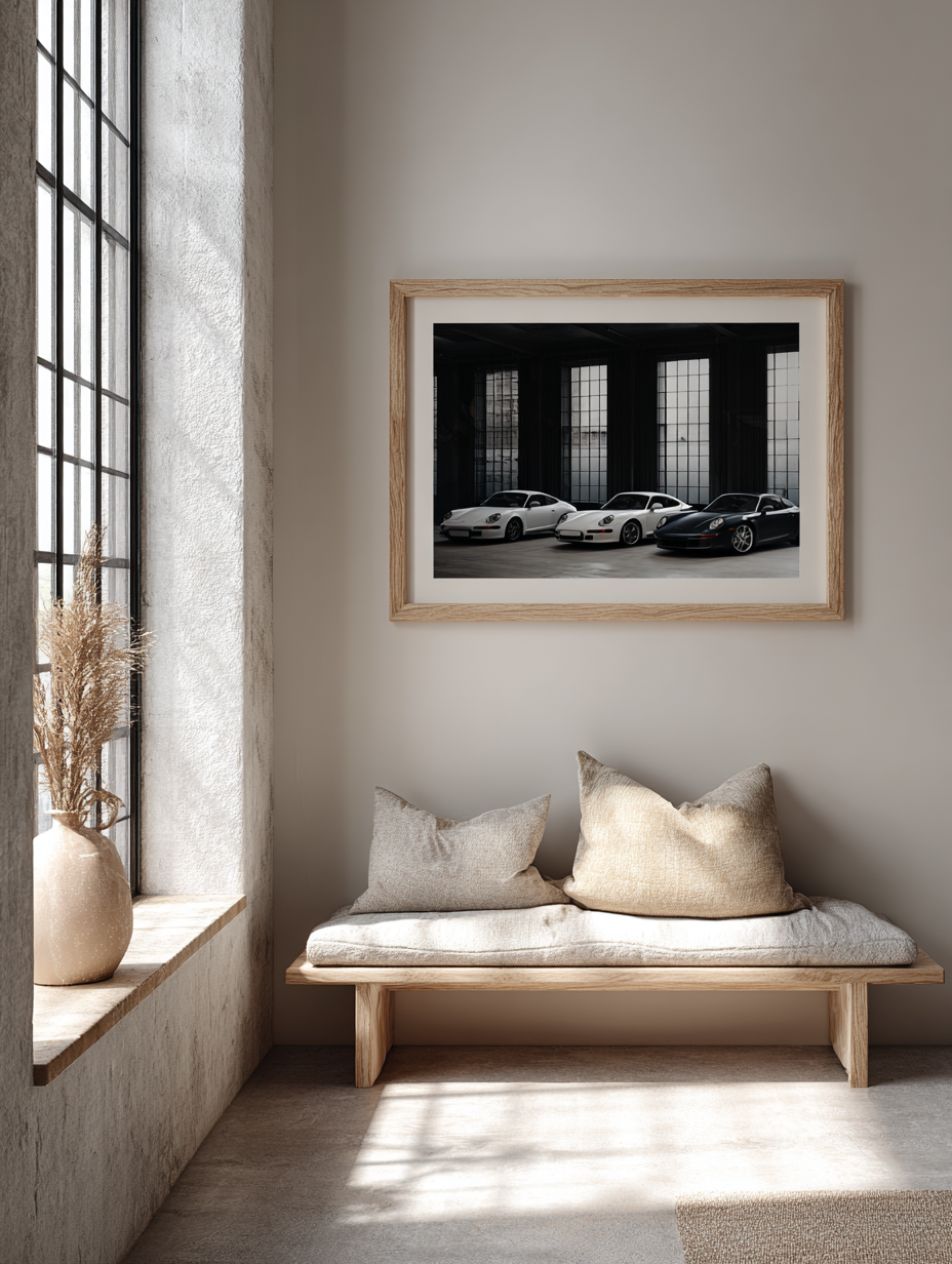 Poster Porsche Garage