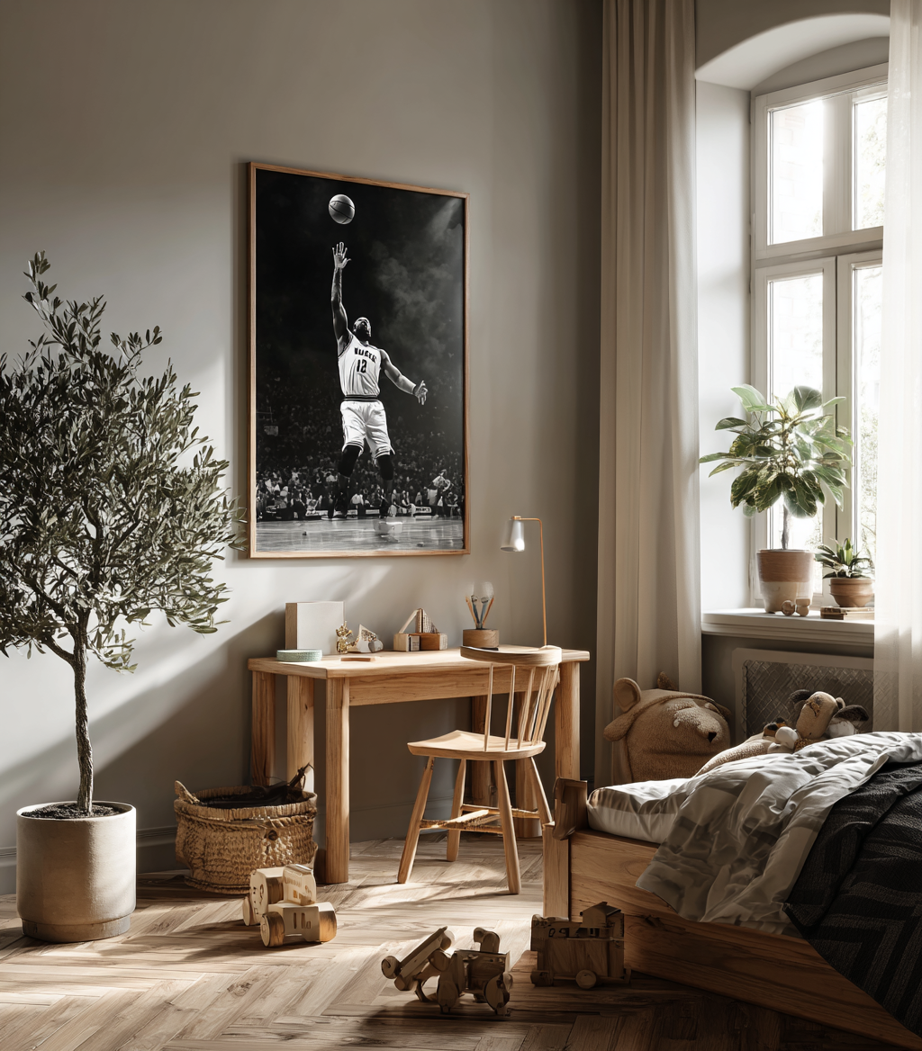 Poster Basket lancio