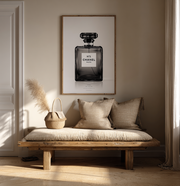 Poster Chanel N 5 Black & White